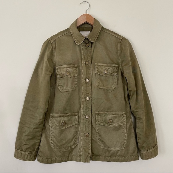 Current Elliot Commander Jacket Vintage Military Utility - Picture 1 of 14